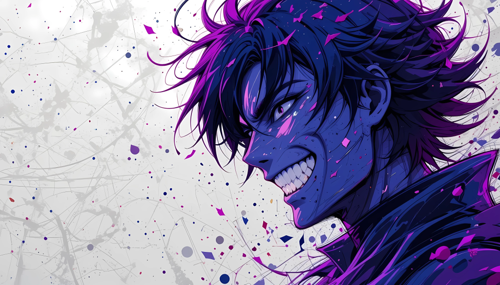 dark-intense-anime-character-purple-blue-wallpaper.